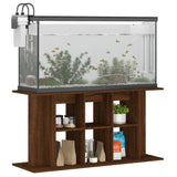 VidaXL Aquariumstandaard 120x40x60 cm bewerkt hout bruin eikenkleur