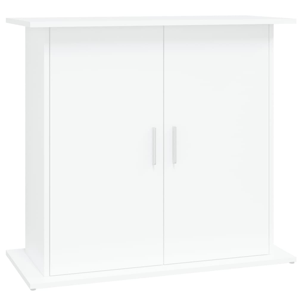 Vidaxl Aquarium Standard 81x36x73 cm Processed Wood White