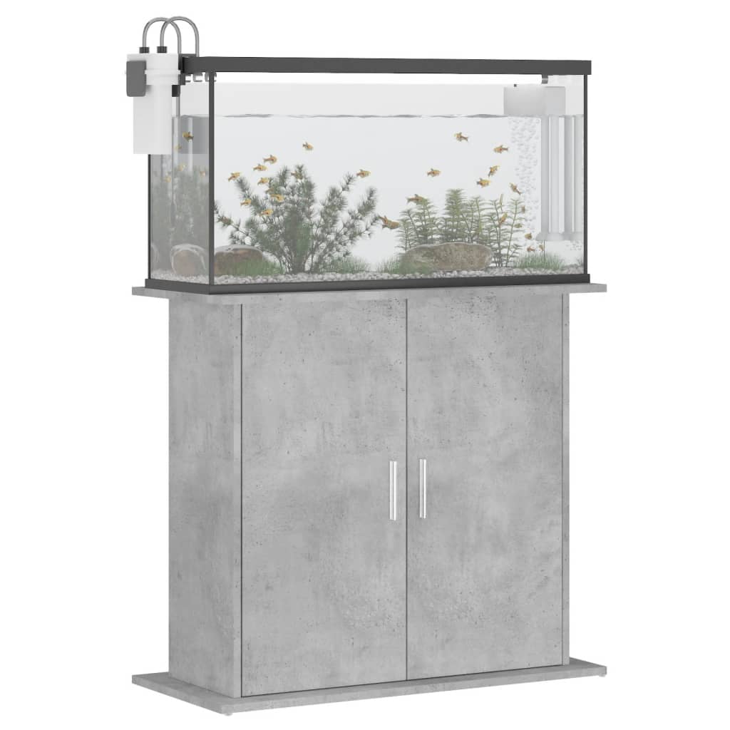 Vidaxl Aquarium Standard 81x36x73 cm veraarbechte Holzkonkrete Präis