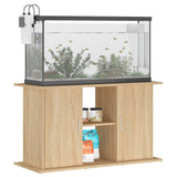 Vidaxl Aquarium Standard 101x41x58 cm verarbeitetes Holz Sonoma Eichefarbe