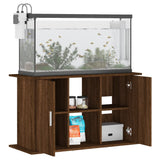 VIDAXL Aquarium Standard 101x41x58 cm verarbeitete Holzbraune -Eichenfarbe