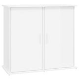 Vidaxl Aquarium Standard 81x36x73 cm White lucido in legno trasformato