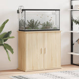 Vidaxl Aquarium Standard 81x36x73 cm predelana lesa Sonoma Oak obarvana