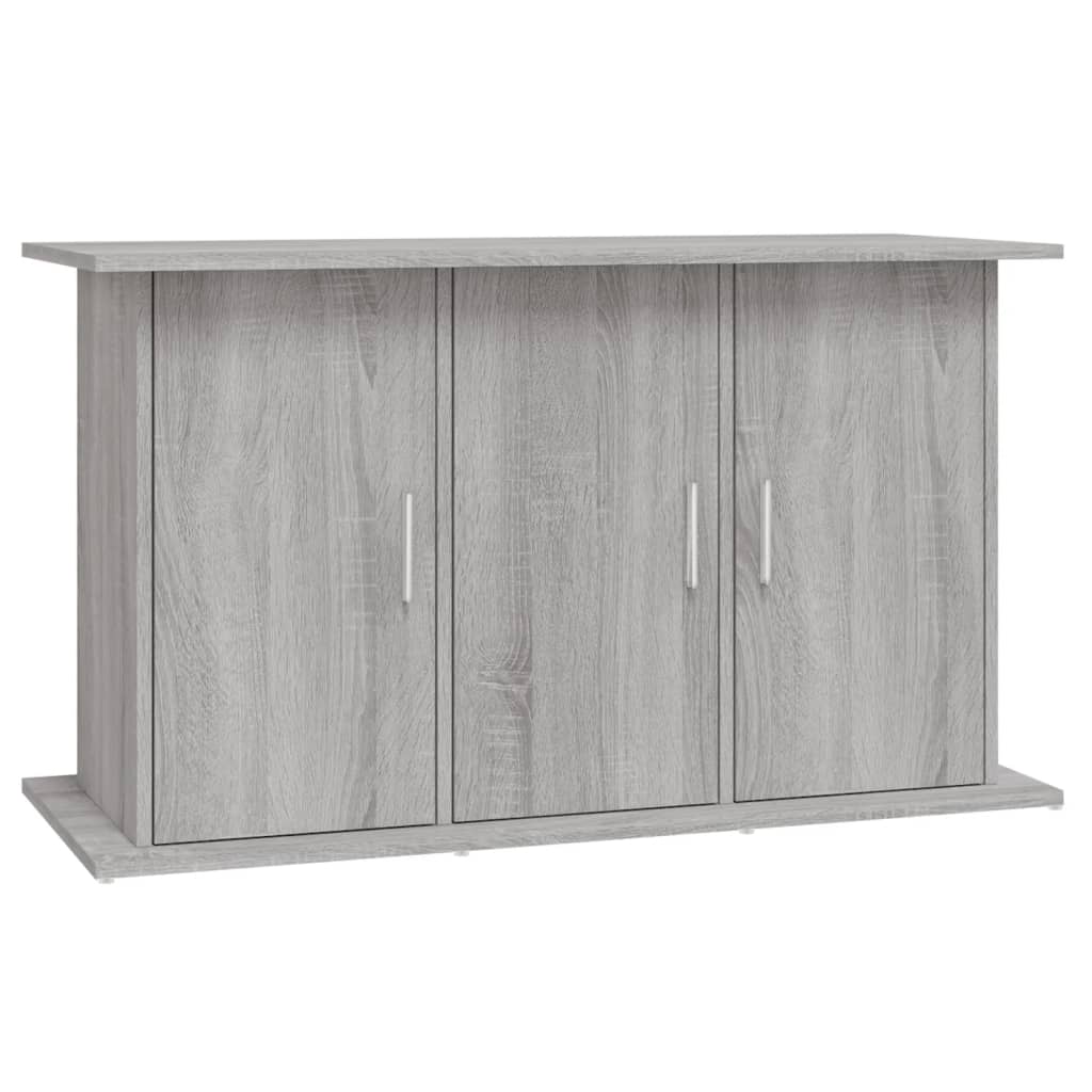 Estándar de Aquarium Vidaxl 101x41x58 cm de madera procesada Grey Soma Oak