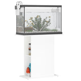 Vidaxl Aquarium Standard 75x36x72,5 cm Forarbejdet træhvide