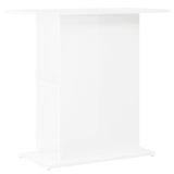 Vidaxl Aquarium Standard 75x36x72,5 cm Bois de bois de haut brillant blanc