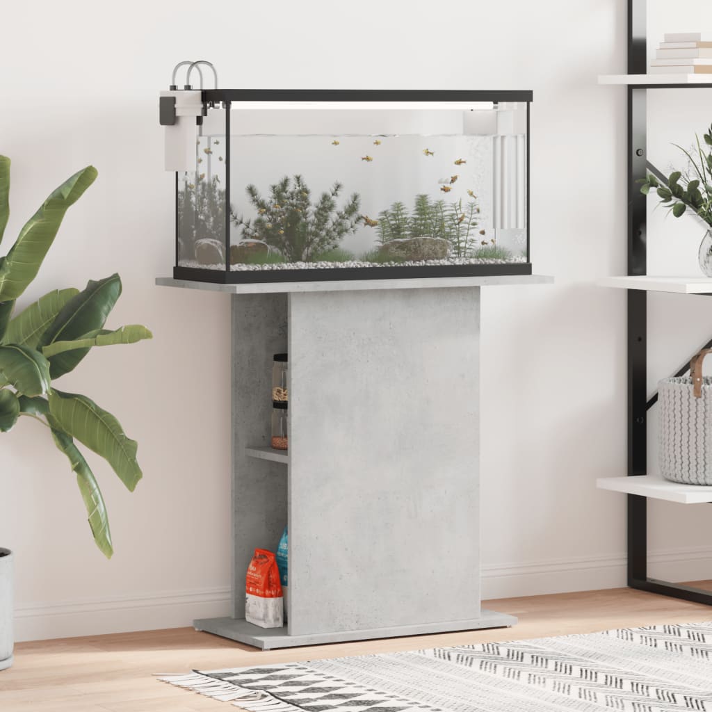 Vidaxl Aquarium Standard 75x36x72.5 cm Zpracované dřevěné betonové ceny