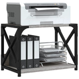 Vidaxl Printer stellt 44x26x31.5 cm verschwonnene Holz Greom Sonoma Oaka