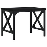 Soporte de impresora Vidaxl 40x30x31 cm de madera procesada negra