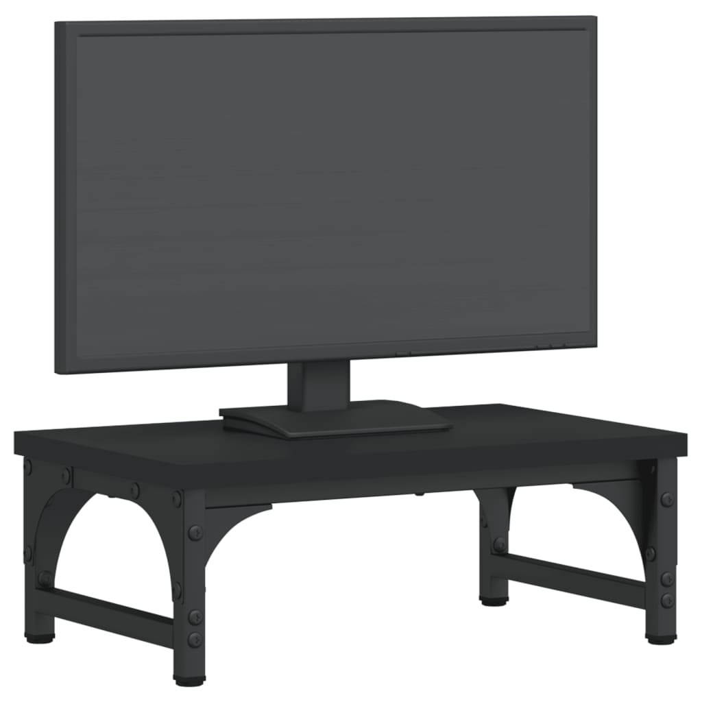 Vidaxl Monitor Standard 37x23x14 cm predelana lesna črna