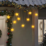 Vidaxl Christmas lamp 10 LEDs 10 cm yellow