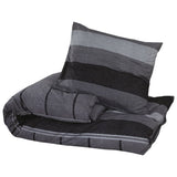 Sada přesun Vidaxl Druvet Sada 225x220 cm Cotton Dark Grey