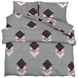 Sada přesun Vidaxl Druvet Set 140x200 cm Cotton Grey