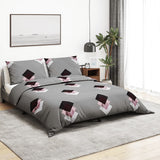 Sada přesun Vidaxl Druvet Set 140x200 cm Cotton Grey