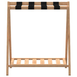 Vidaxl Luggage Rack 68x38x58 cm Bamboo