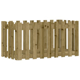 VidaXL Planter Insent Hek Design 100x50x50 cm Impregnated Wood