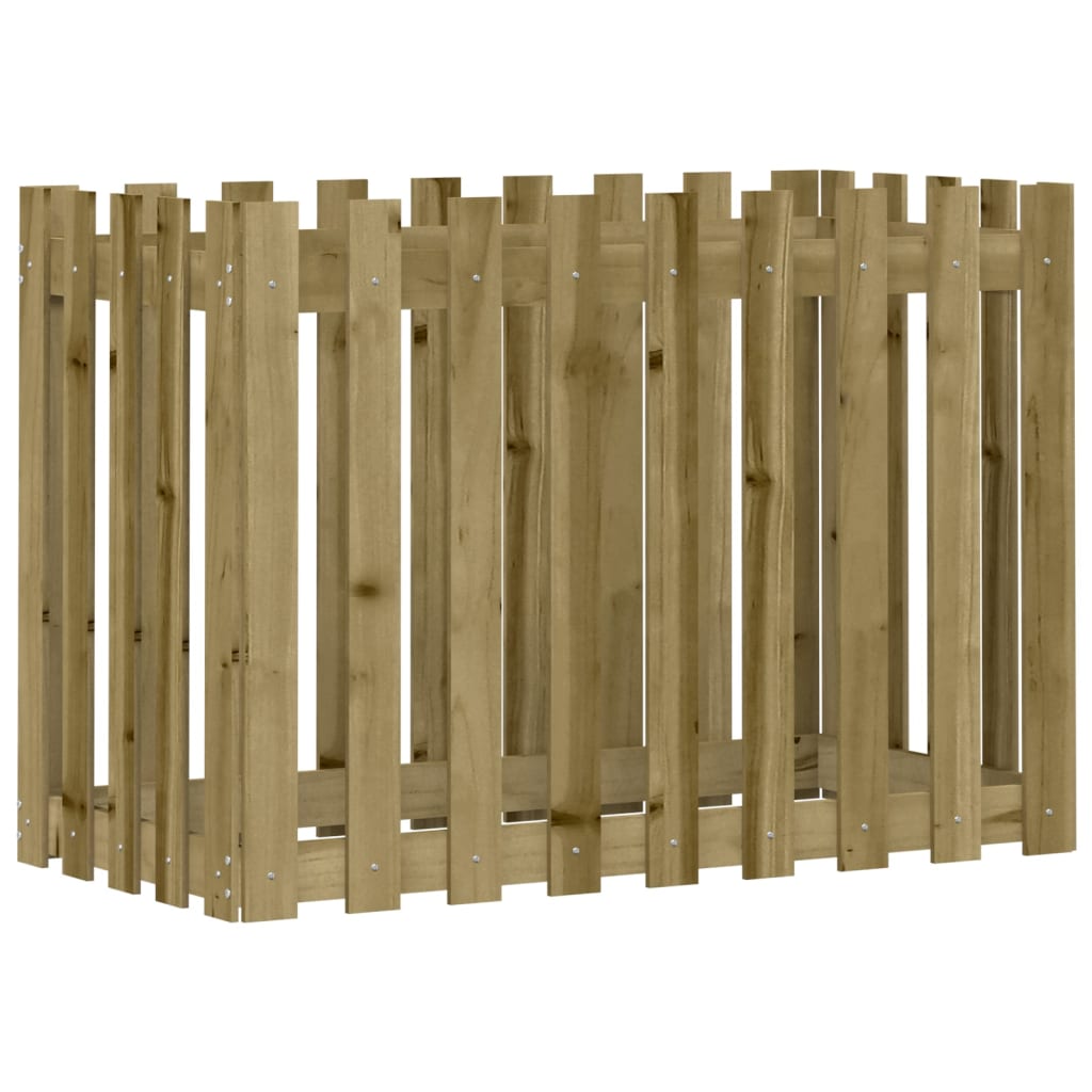 VidaXL Planter Insented Hek Design 100x50x70 cm Impregnated Wood