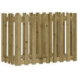 VidaXL Planter Insented Hek Design 100x50x70 cm Impregnated Wood