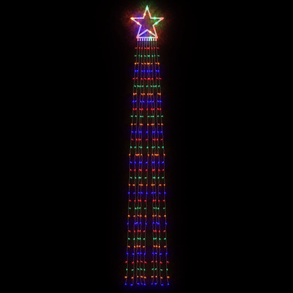 Vidaxl Christmas tree lighting 320 Colorful LEDs 375 cm