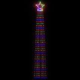 Vidaxl Christmas tree lighting 320 Colorful LEDs 375 cm