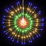 Vidaxl Christmas lighting fireworks 140 multi -colored LEDs 17 cm