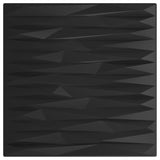 Vidaxl 48 ST Wall panels Stone 12 m² 50x50 cm XPS Black