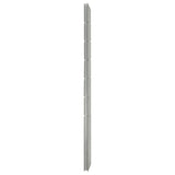 Vidaxl fence posts 10 st 180 cm galvanized steel silver colored