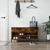 VidaXL shoe sofa 102x35x55 cm processed wood smoked oak colored