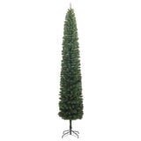 Vidaxl Kunstkerstboom smal med standard 270 cm PVC