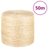 Vidaxl -Seil 4 mm 50 m 100% Schwestern