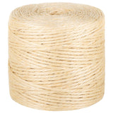 Vidaxl Rope 4 mm 100 m 100% Sisal