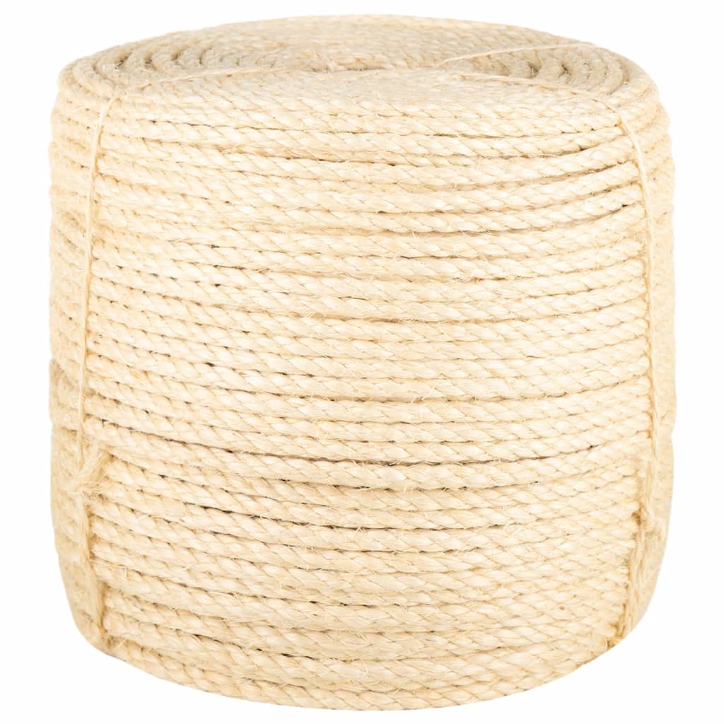 Vidaxl Rope 8 mm 50 m 100% Sisal