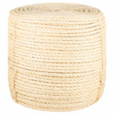 Vidaxl Rope 8 mm 50 m 100% Sisal