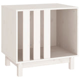 Vidaxl dog loft 60x45x57 cm Solid pine white