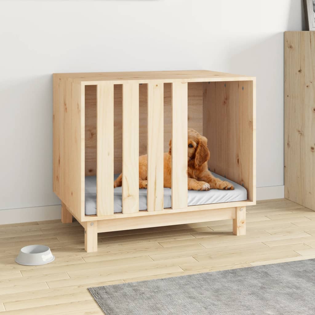 Vidaxl dog loft 70x50x62 cm Solid pine