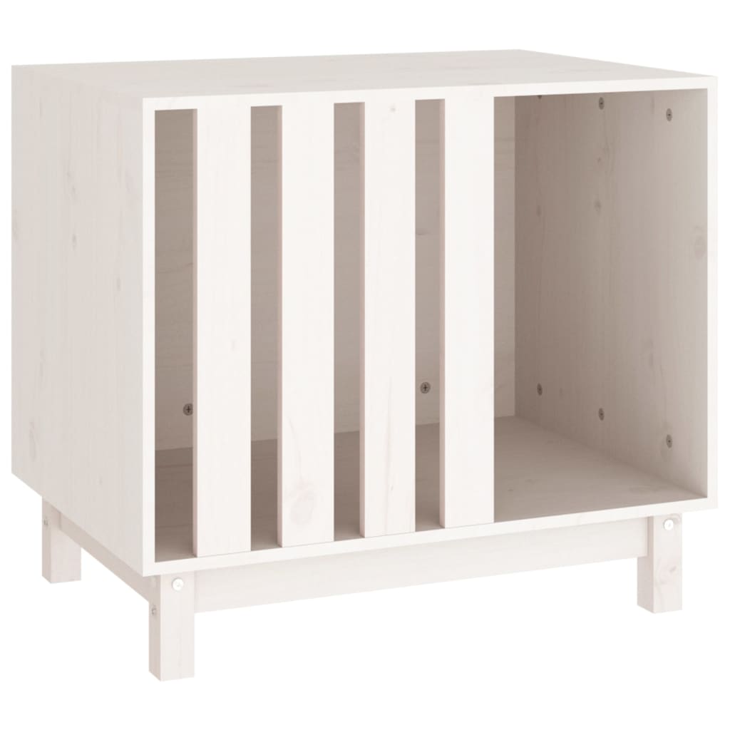 Vidaxl dog loft 70x50x62 cm Solid pine white