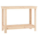 Vidaxl Workbench 110x50x80 cm Solid Pine