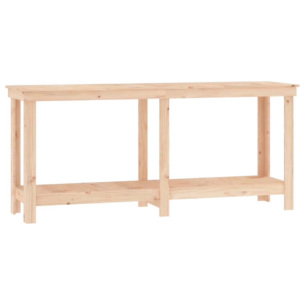 Vidaxl Workbench 180x50x80 cm Solid pine