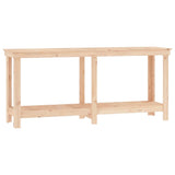 Vidaxl Workbench 180x50x80 cm solid fyrretræ