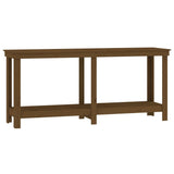 Vidaxl Workbench 180x50x80 cm Solid Pine Honey Brown