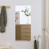 Vidaxl Wall Mirror 40x80 cm Obdélníkové sklo