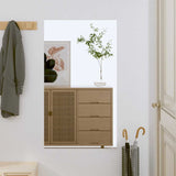 Vidaxl wall mirror 50x80 cm rectangular glass