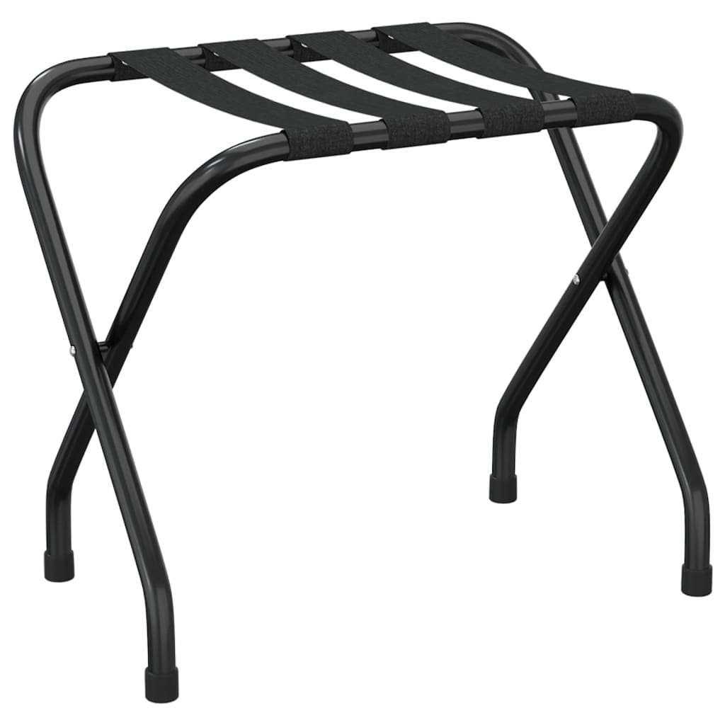 Rack à bagages Vidaxl 56x40x49 cm noir