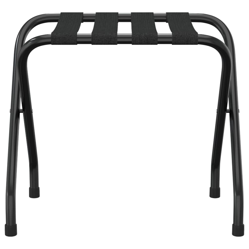 Rack à bagages Vidaxl 56x40x49 cm noir