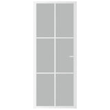 Vidaxl inner door 83x201.5 cm Matt glass and aluminum white