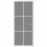 Vidaxl inner door 93x201.5 cm ESG glass and aluminum white