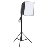 VidaXL Fotostudioset met lichtset, achtergrondscherm en reflector