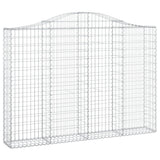 VidaXL Schans baskets 2 ST vaulted 200x30x140 160 cm iron