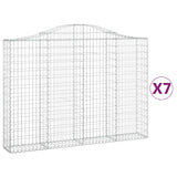 Vidaxl Schans Pankets 7 St Vaulted 200x30x140 160 cm fer