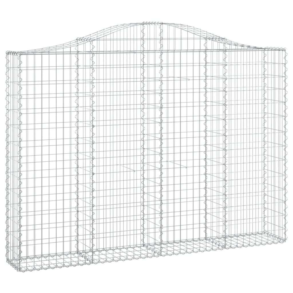 VidaXL Schans baskets 9 ST vaulted 200x30x140 160 cm iron